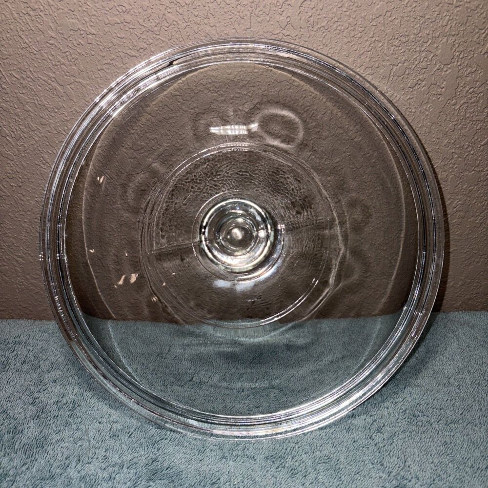 Vintage Corning /pyrex NY USA Replacement Casserole Lid Clear Round 9 Inch